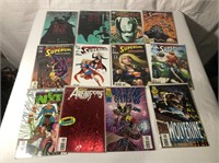 12 Super Heroe Comic Books