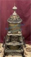 38 inch antique cast-iron parlor stove