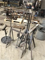 5 Work Stands & Roller Feed Stands