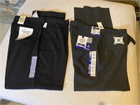 2 Men's Navy Blue Dockers Izod Dress Pants 34/32