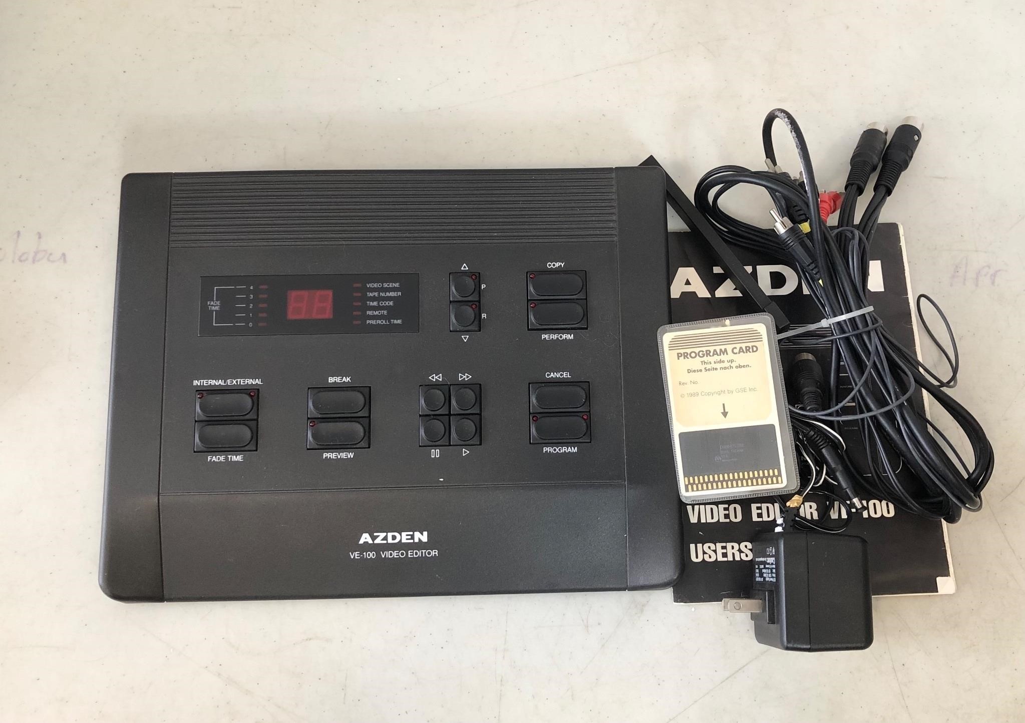 AZDEN VE-100 Video Editor