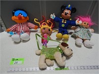 Dog purse, Mickey Mouse toy, Ernie and more