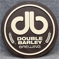 Double Barley Brewing Craft Beer Sign
