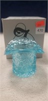 (1) Fenton Candle Holder w/ Box (2.6" Tall)