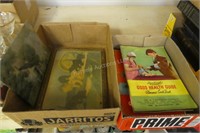 Vintage cook books and pictures