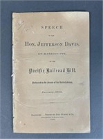 Speech of Jefferson Davis on Pacific Railroad.