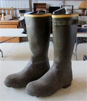 LaCrosse steel shank boots size 10