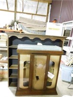 Lot # 4223 - Mahogany single door curio cabinet