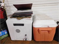 Lot # 4218 - Electric plug in cooler, cooler,