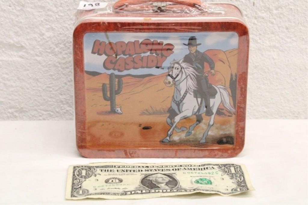 1999 HALLMARK HOPALONG CASSIDY LUNCH BOX