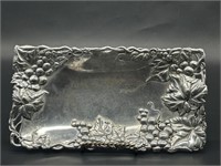 Arthur Court Pressed Aluminum Serving Tray