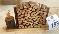 Wood Stack Decor