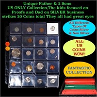 Unique Father & 2 Sons US ONLY Collection,The kids