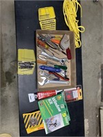 Tools flat and misc shop items lot