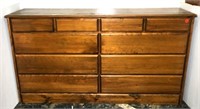 Pine Ten Drawer Dresser