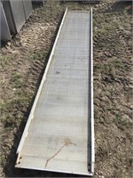 13’ 7" x 2’ ALUMINUM DOCK RAMP