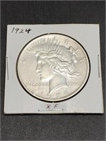 1924 Peace Dollar