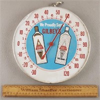 Gilbeys Gin & Vodka Thermometer - Missing Glass