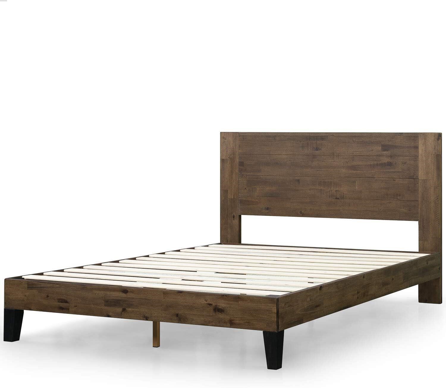 ZINUS Tonja Queen Wood Platform Bed Frame