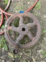 Vintage Metal Wheel