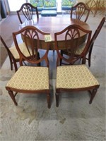 45" Mahogany Gate Leg Drop Leaf Table w/