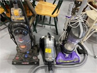 BISSELL CLEANVIEW VACUUM, DIRT DEVIL POWERMAX