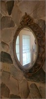 Wall hanging mirror