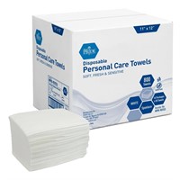 MED PRIDE Disposable Dry Washcloths  800 count