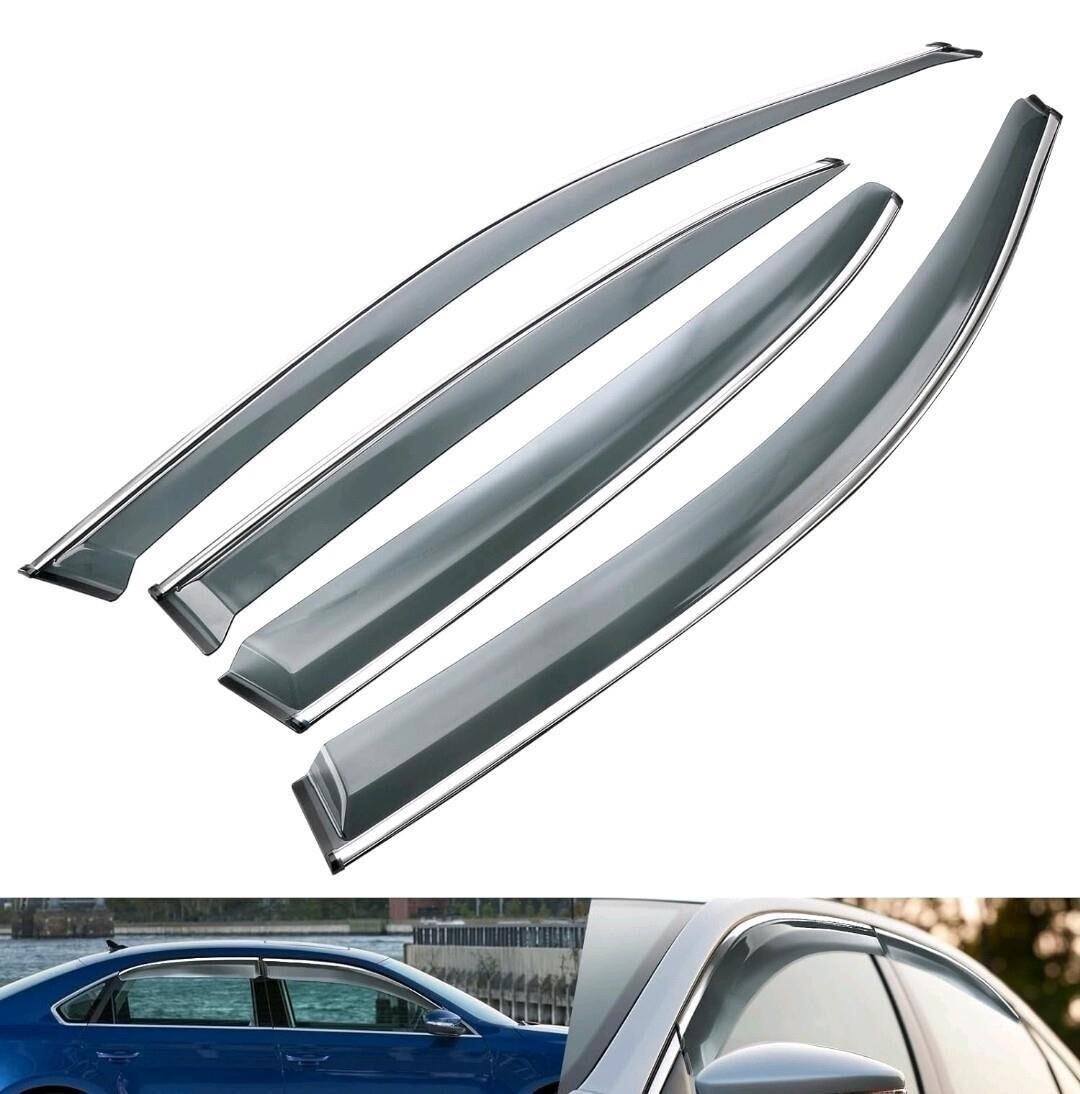 MotorFansClub 4PCS Window Visor