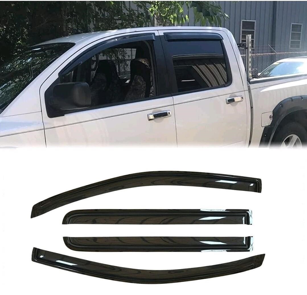 4pcs Out-Channel Tape On Side Window