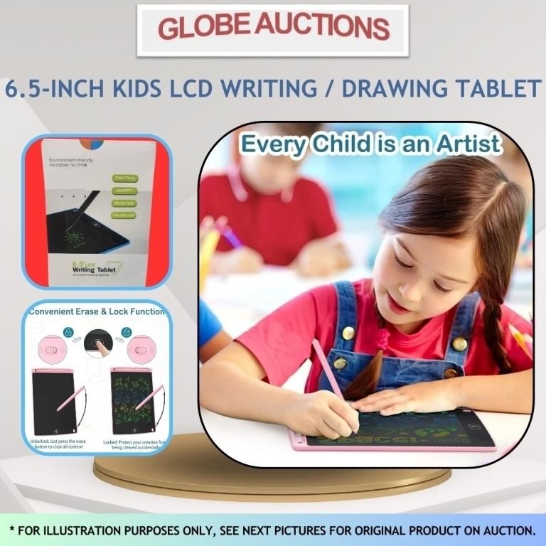 6.5-INCH LCD TABLET FOR KIDS WRITING / DRAWING