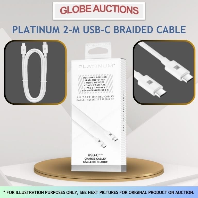 PLATINUM 2-M USB-C BRAIDED CABLE