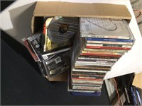 Flat of Mostly Country Music CD’s