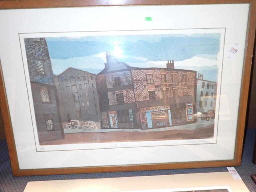 HELENA MARKSON 20/100 "BALTI STREET" PRINT 32x22