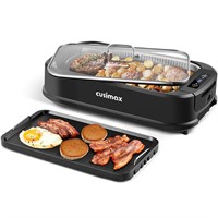 CUSIMAX Indoor Grill, Electric Smokeless Grill, 15