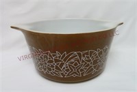 Vintage Pyrex Woodland Brown #473-B