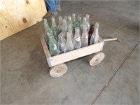 pop case wagon and bottles