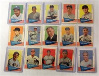 1961 Fleer Baseball Cards - Lot of 15