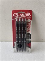 4 sharpie s gel pens