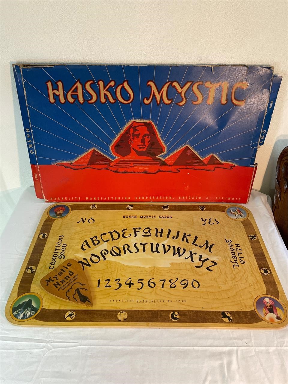 Vintage Hasko Mystic board with original package