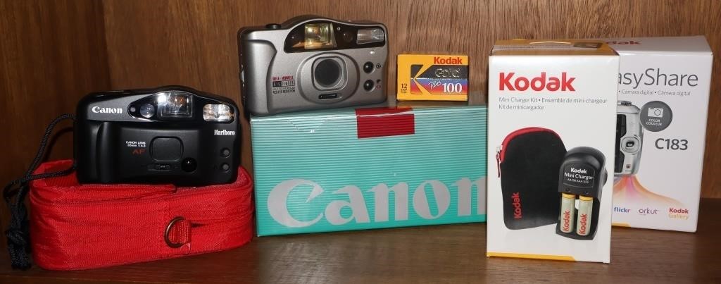 Canon & Kodak Cameras