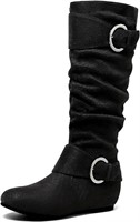 NEW $73 (8) Womens Wedge Boots