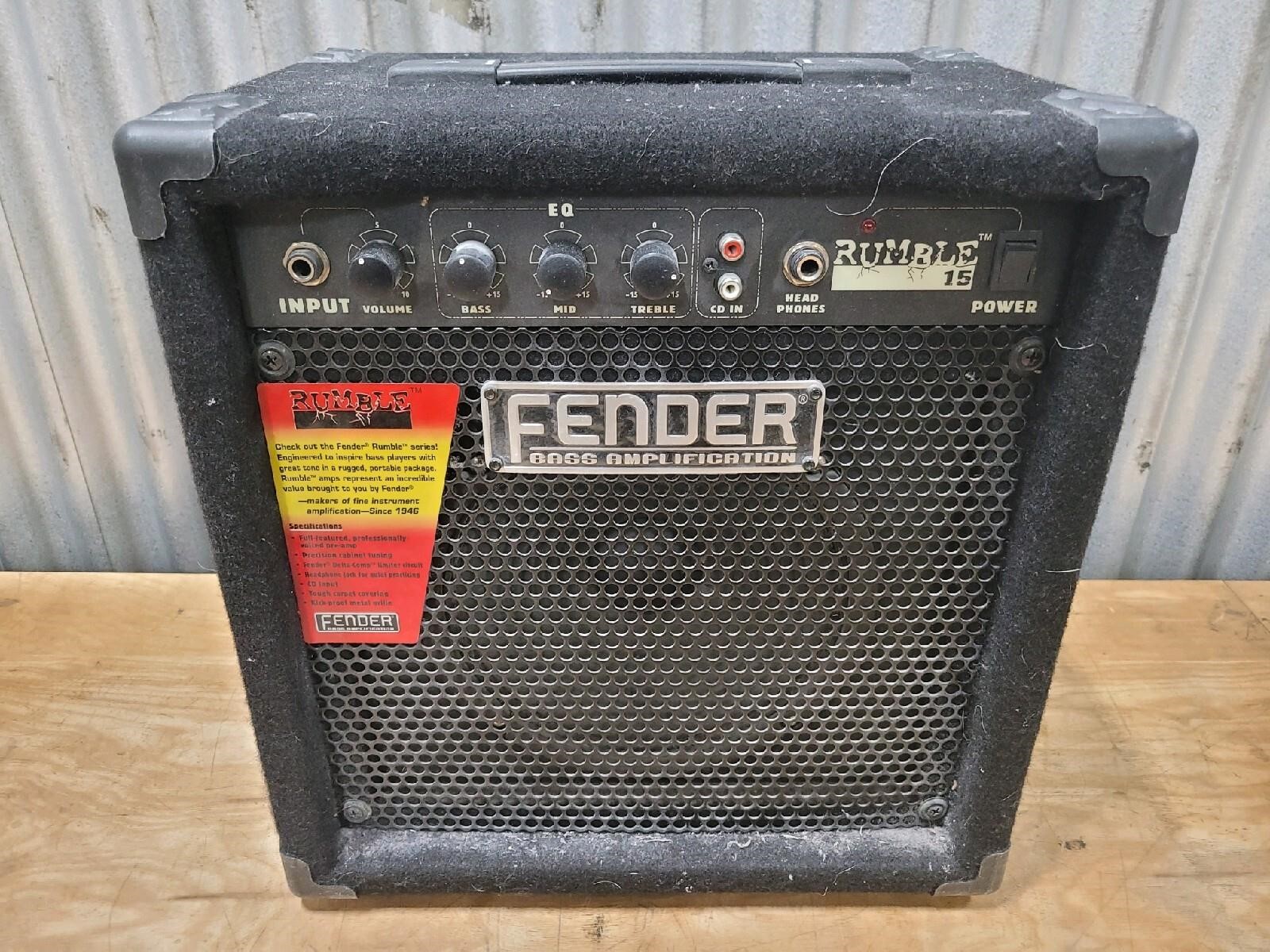 Fender Rumble 15 Amp