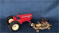 Die Cast Tractor and Car