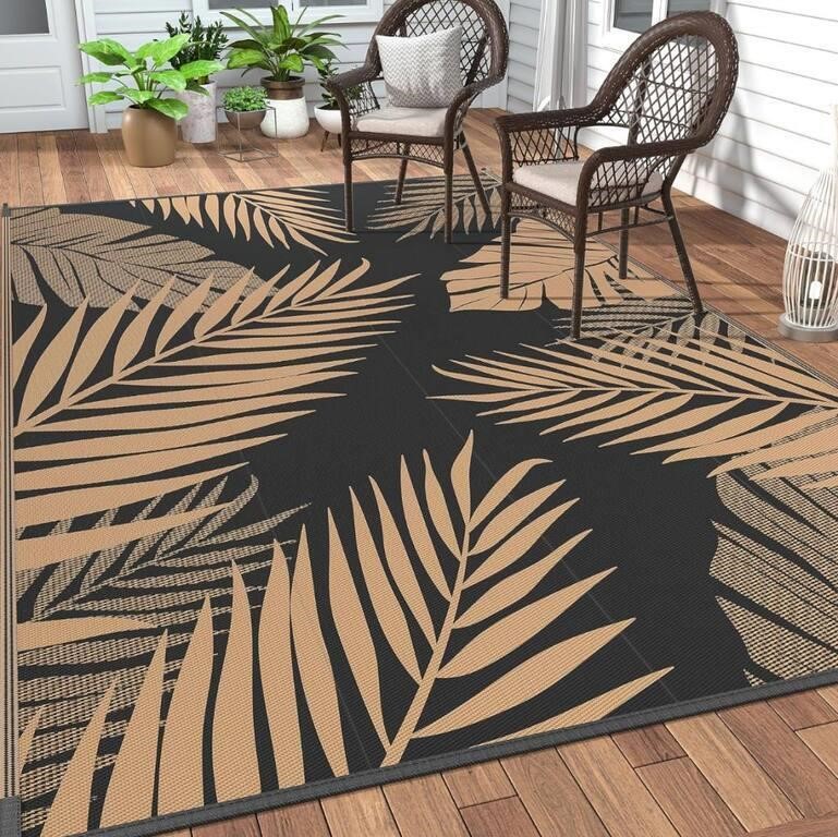 GENIMO Outdoor Rug 5' x 8' Waterproof for Patios