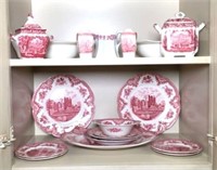 Johnson Brothers Red & White Dinnerware