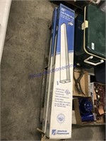 PAIR OF 48" DIRECT-WIRED FLUORESCENT LIGHTS IN BOX