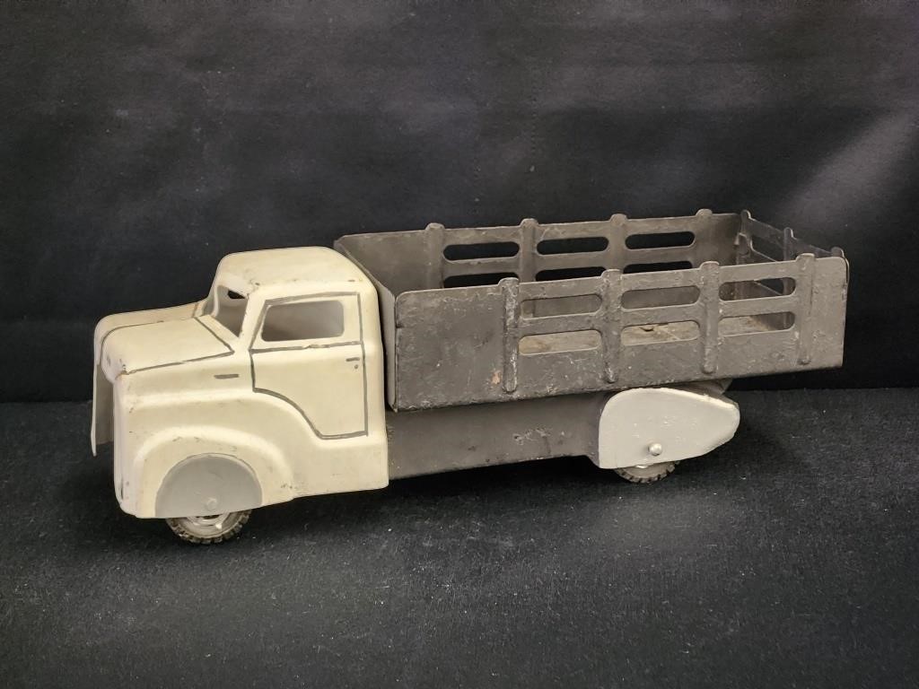 VINTAGE PRESSED TIN TRUCK