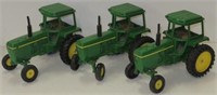 3x- Ertl JD 44 Series Tractor's w/Single Rear's