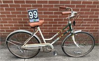 Vintage Rally Huffy 3 Speed Bicycle